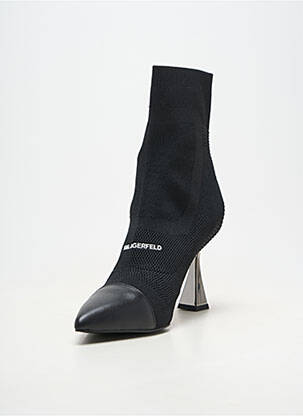 Botine/ghete negru KARL LAGERFELD femeie