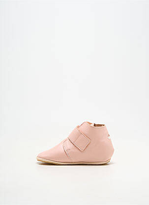 Papuci/pantofi de casă roz EASY PEASY fată