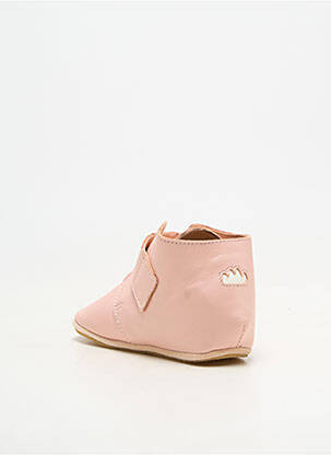 Papuci/pantofi de casă roz EASY PEASY fată