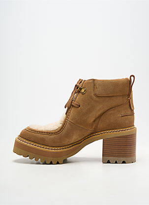 Botine/ghete maro SEE BY CHLOÉ femeie