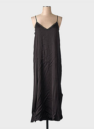 Rochie lungă negru THE KOOPLES femeie