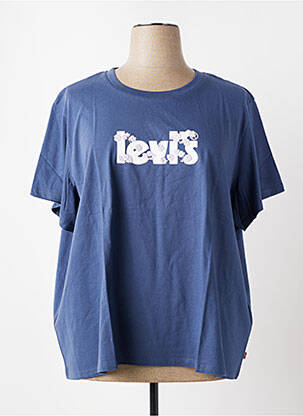 Tricou albastru LEVI'S femeie