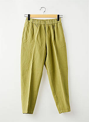 Pantalon drept verde POMANDERE femeie