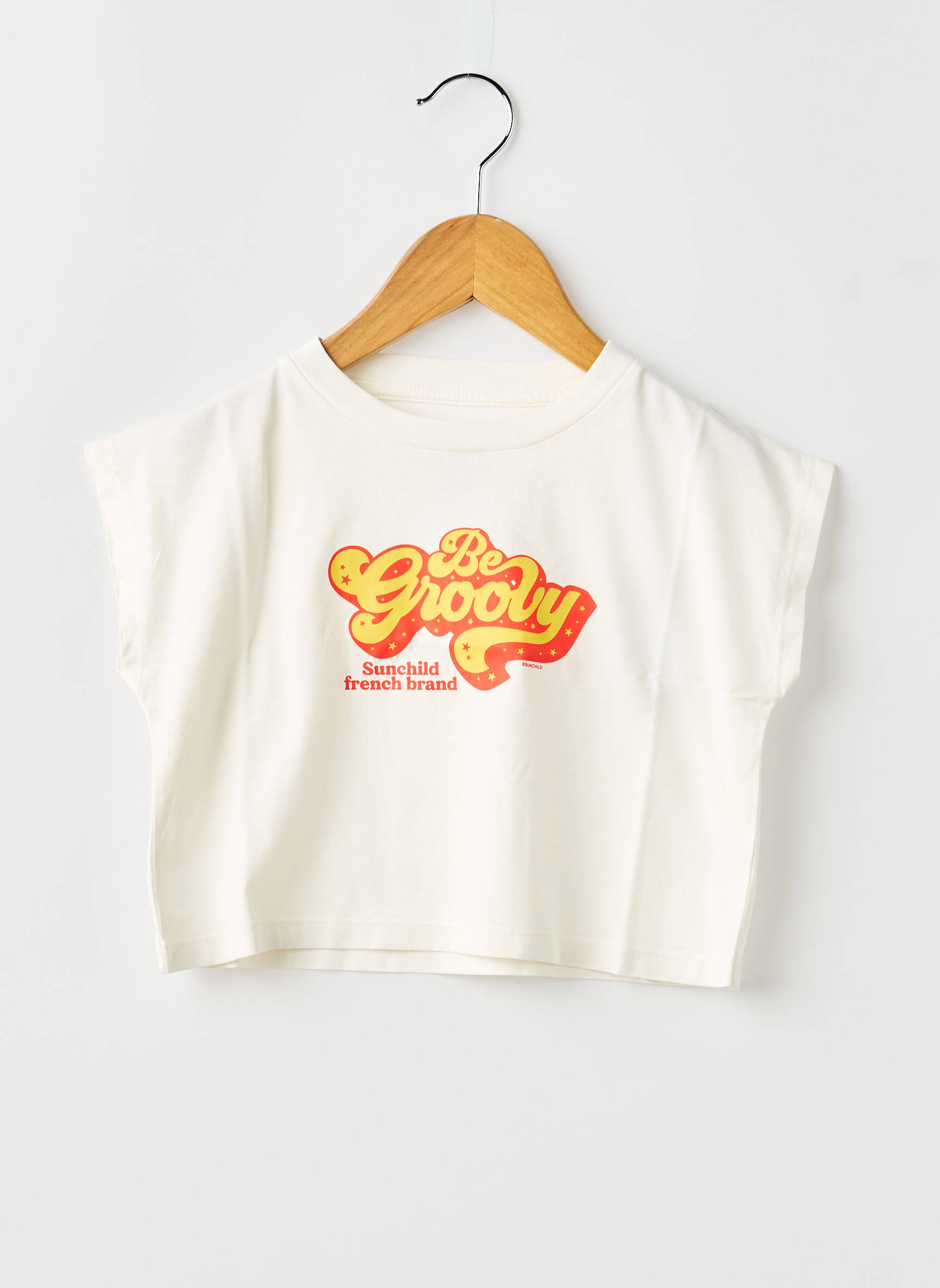 Tricou alb SUNCHILD fată