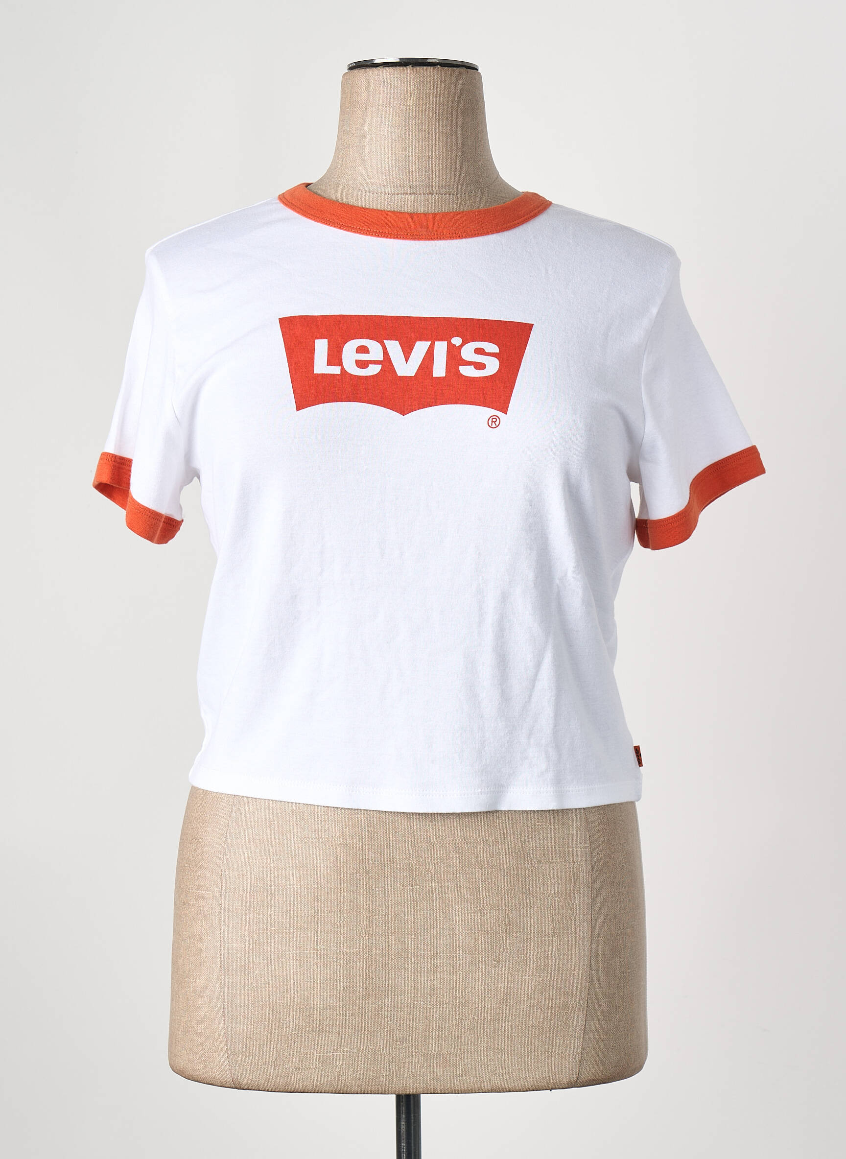 Tricou alb LEVI'S femeie
