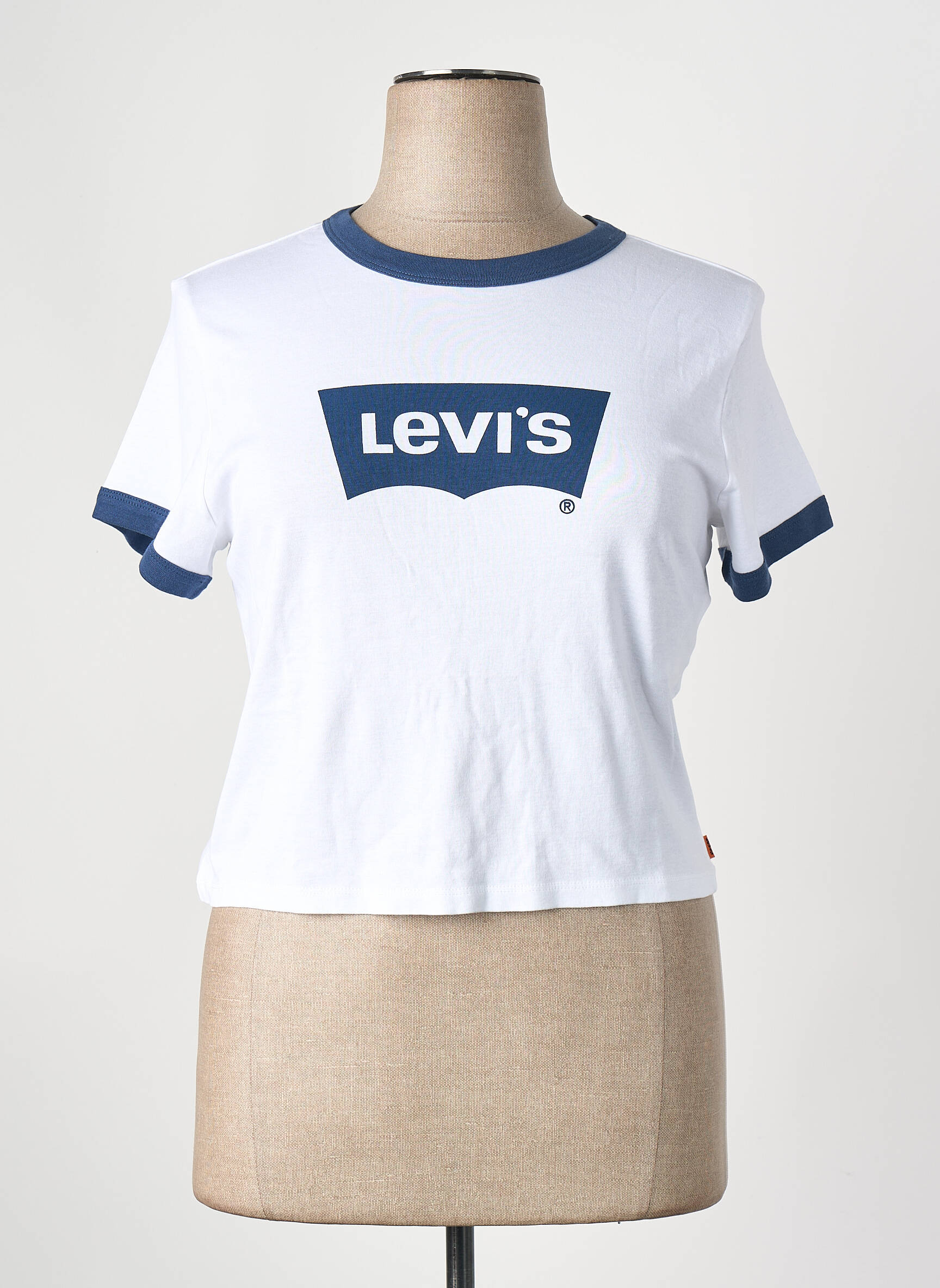 Tricou alb LEVI'S femeie