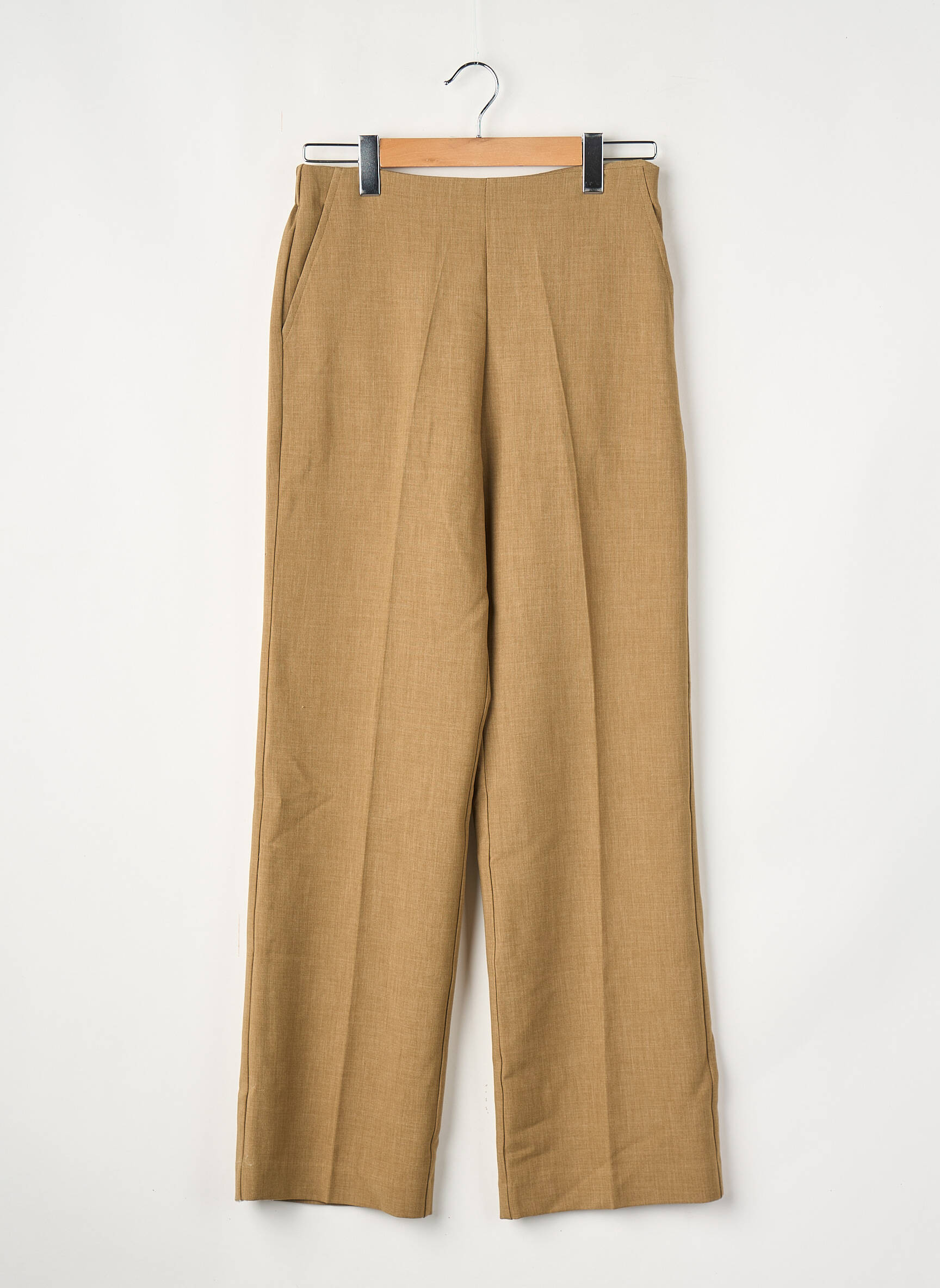 Pantalon drept maro GRACE & MILA femeie