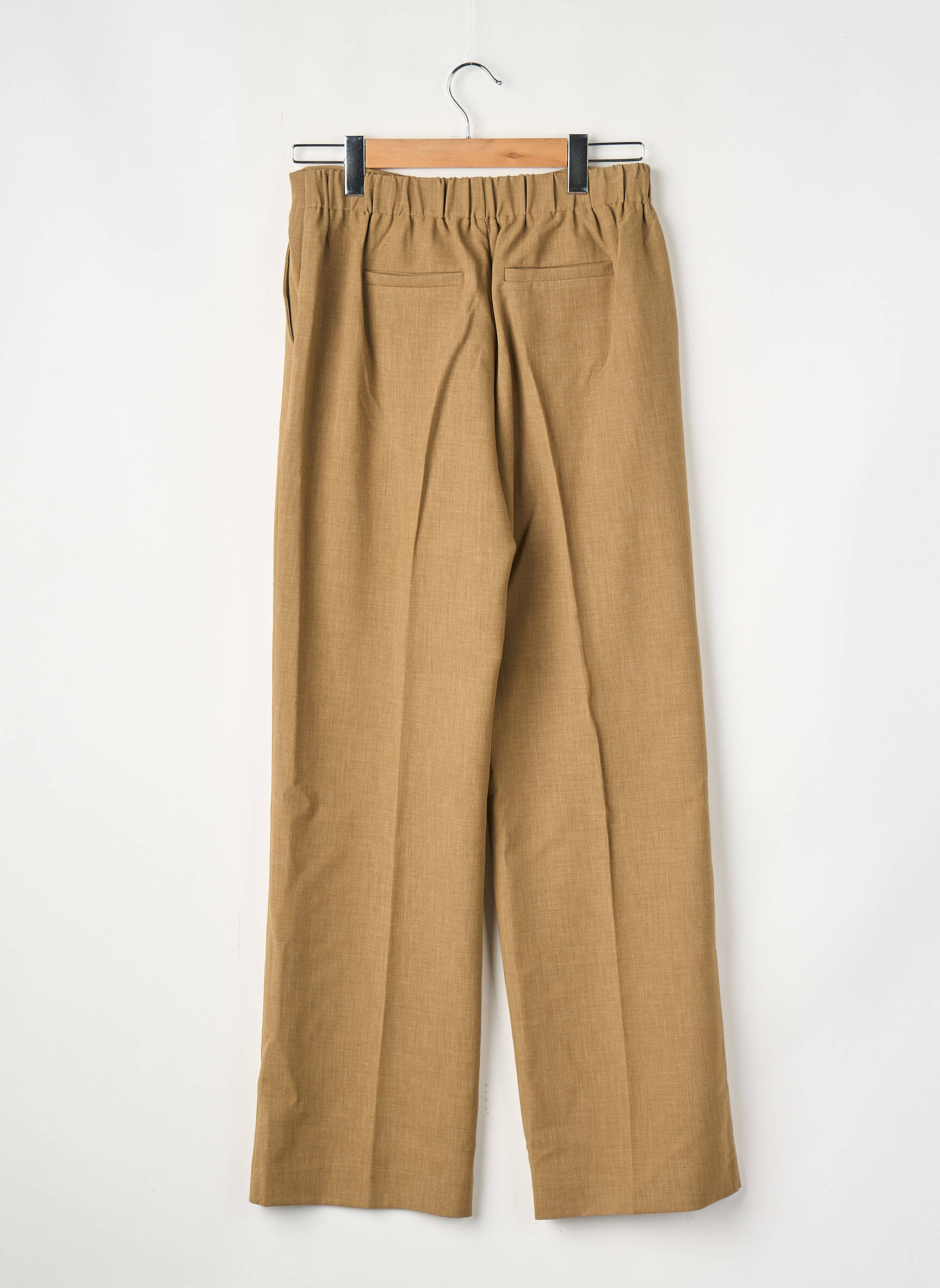 Pantalon drept maro GRACE & MILA femeie