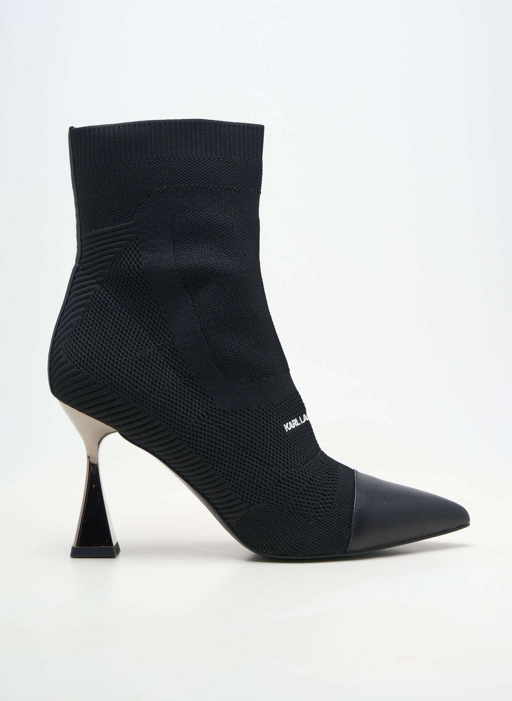 Botine/ghete negru KARL LAGERFELD femeie