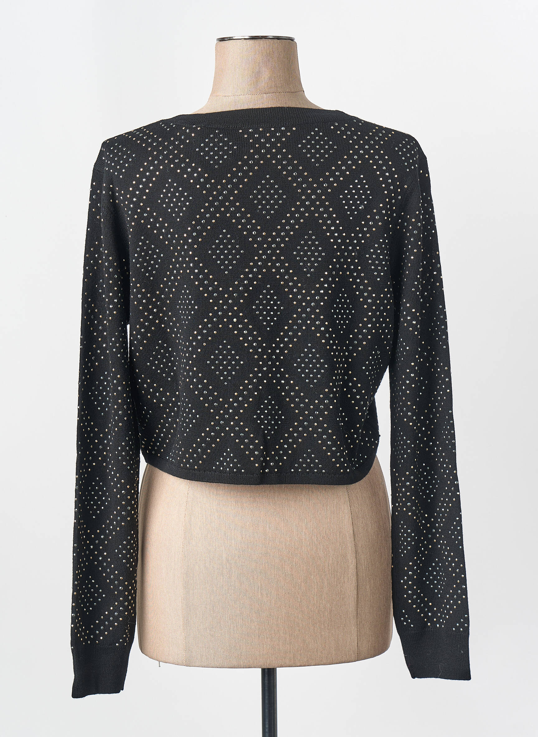 Vestă cu mâneci lungi negru THE KOOPLES femeie