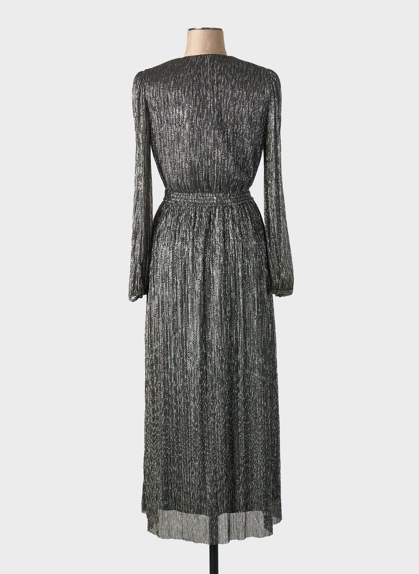 Rochie lungă gri THE KOOPLES femeie