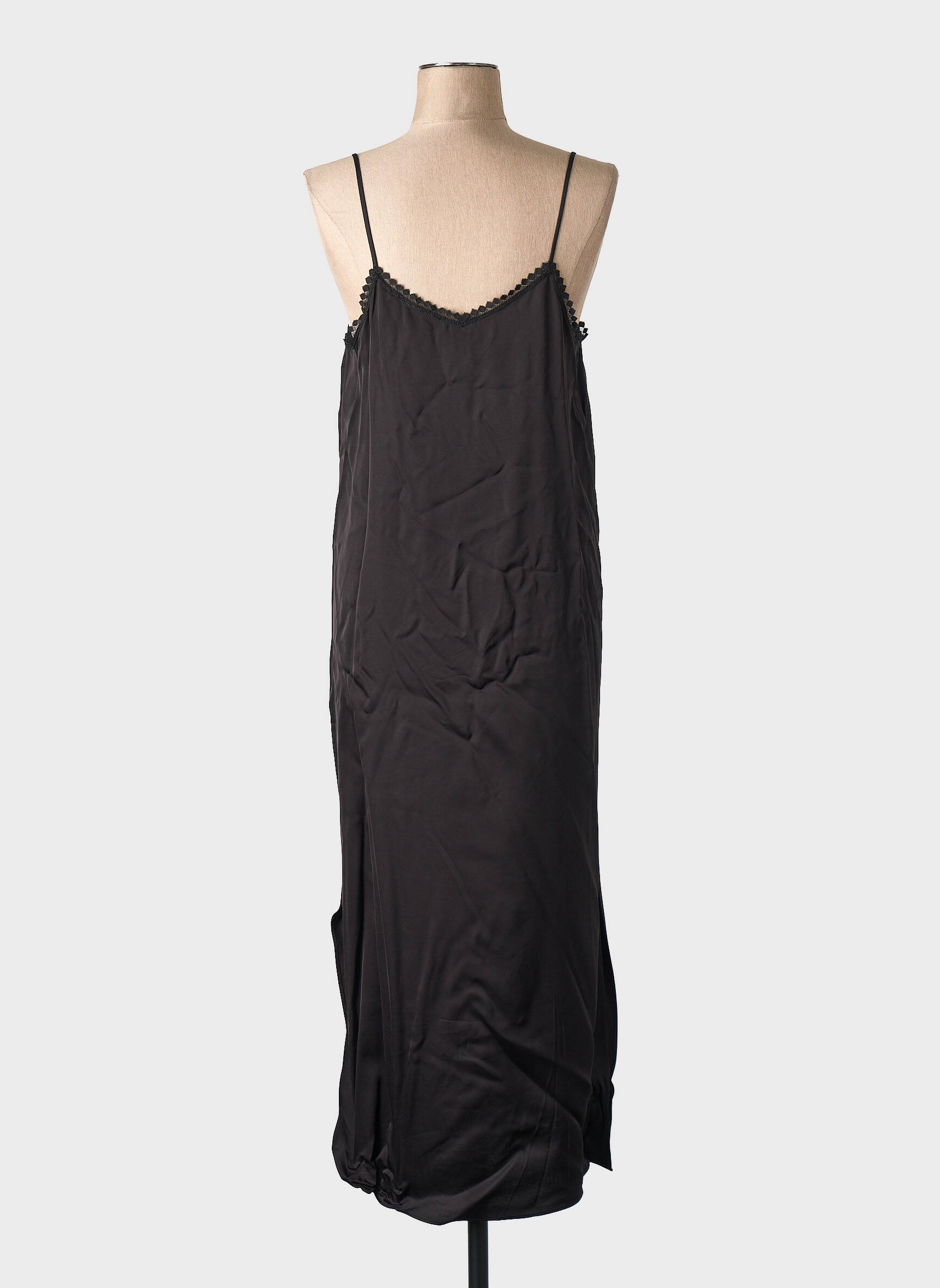 Rochie lungă negru THE KOOPLES femeie