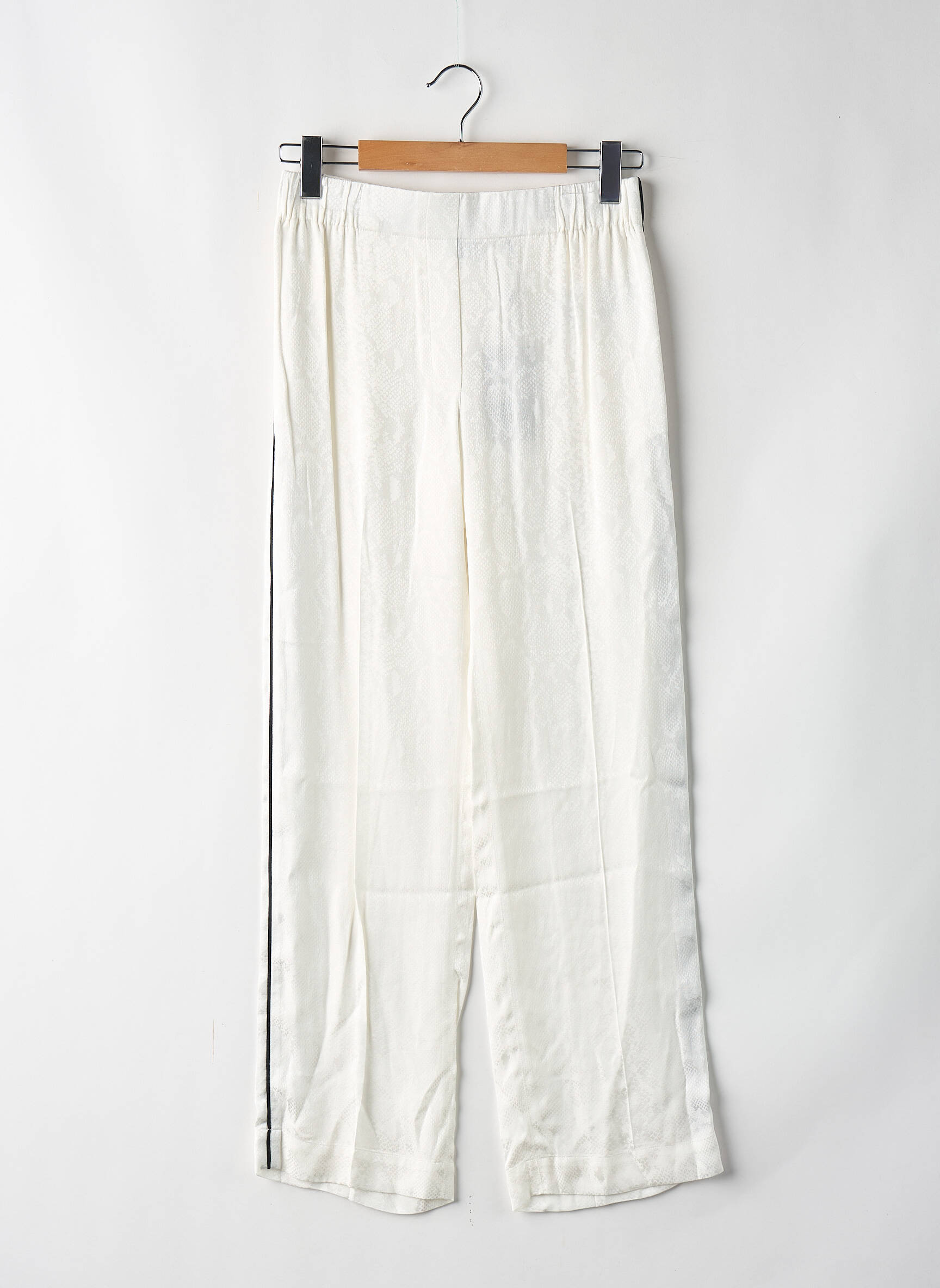 Pantalon larg alb THE KOOPLES femeie