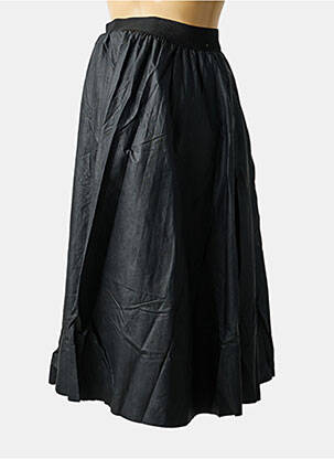 Fustă midi negru MAT FASHION femeie