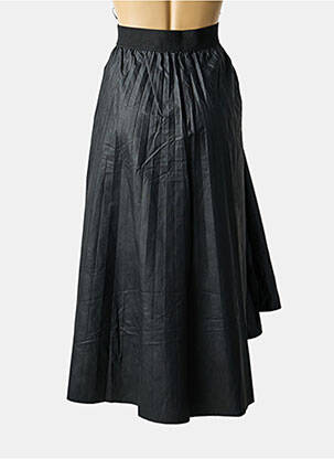 Fustă midi negru MAT FASHION femeie