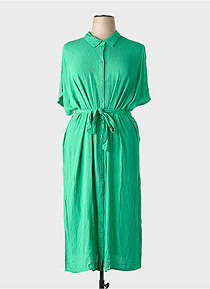 Rochie midi verde VERO MODA femeie