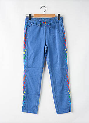 Pantalon drept albastru SACK'S femeie
