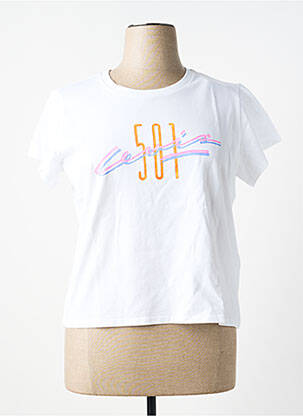 Tricou alb LEVI'S femeie