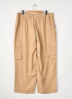 Pantalon drept bej EVOKED VILA femeie