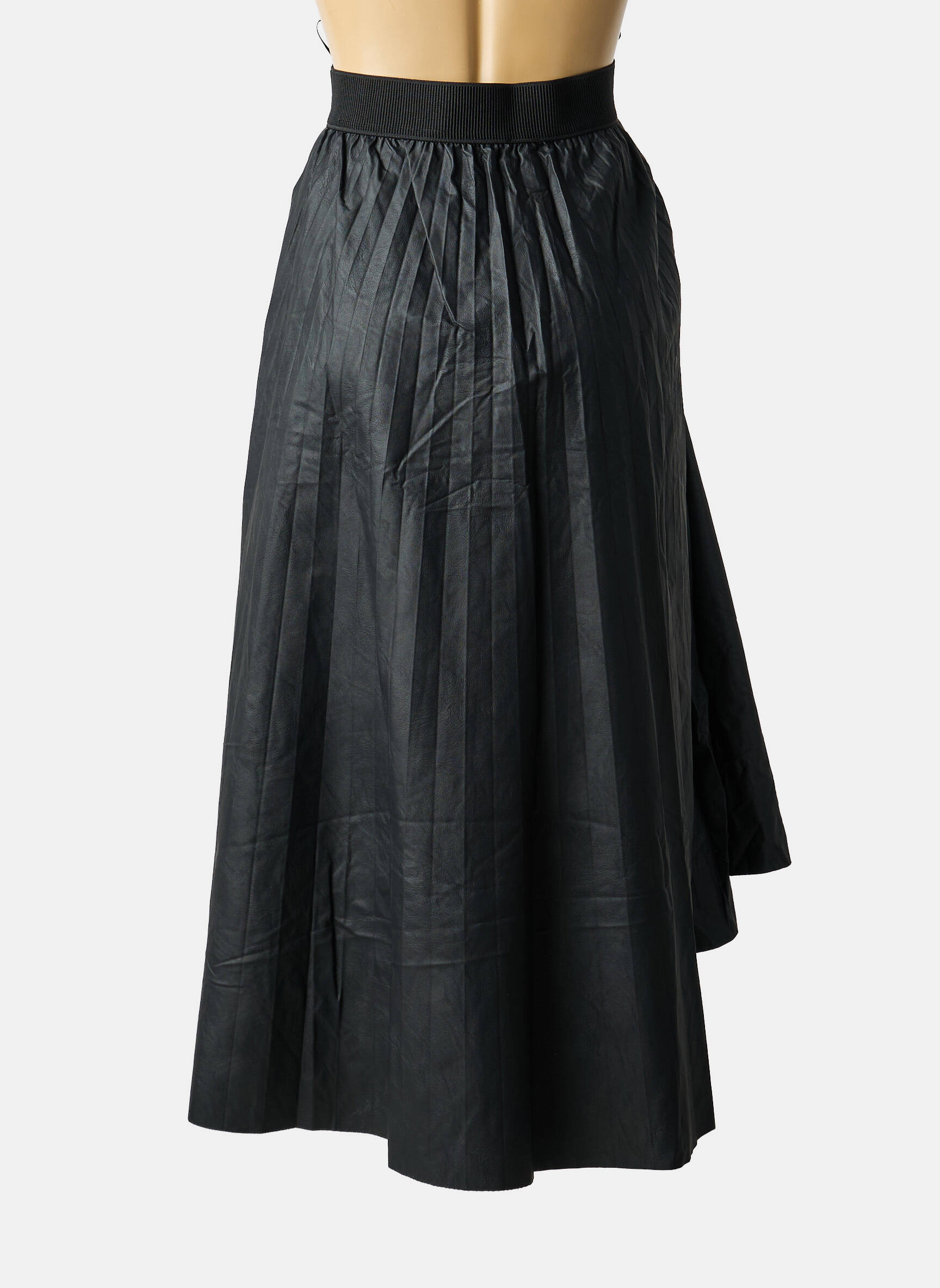 Fustă midi negru MAT FASHION femeie