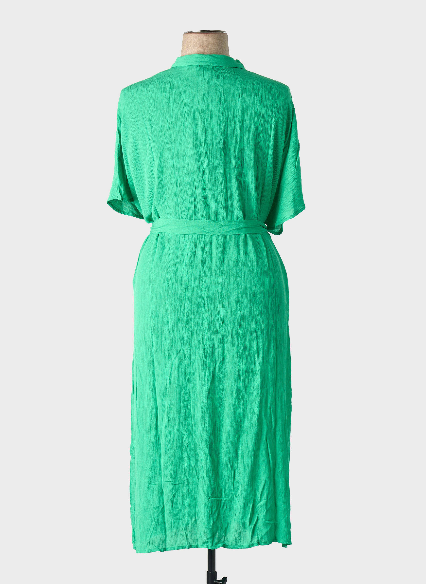Rochie midi verde VERO MODA femeie