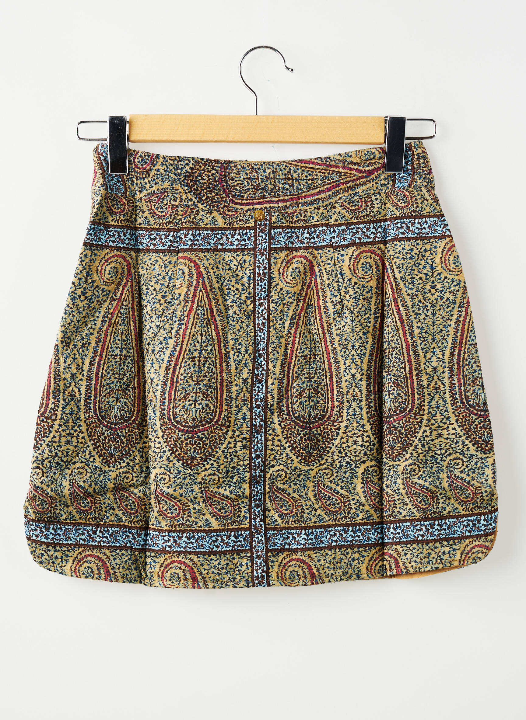 Fustă scurtă bej ANTIK BATIK femeie