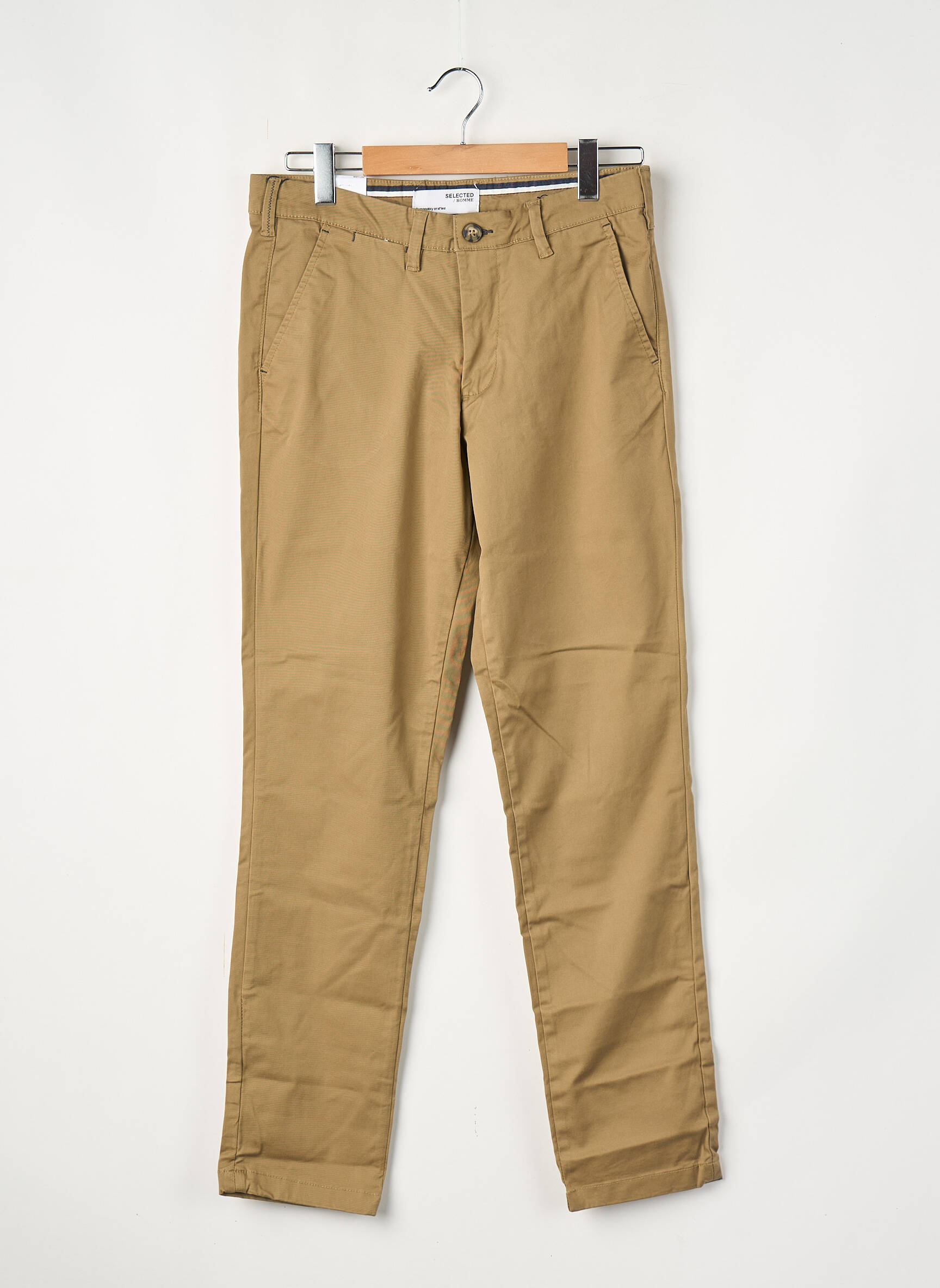 Pantalon slim maro SELECTED bărbat