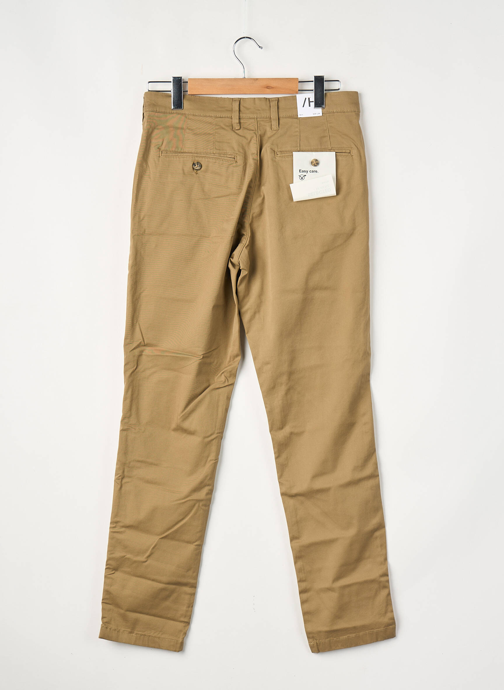 Pantalon slim maro SELECTED bărbat