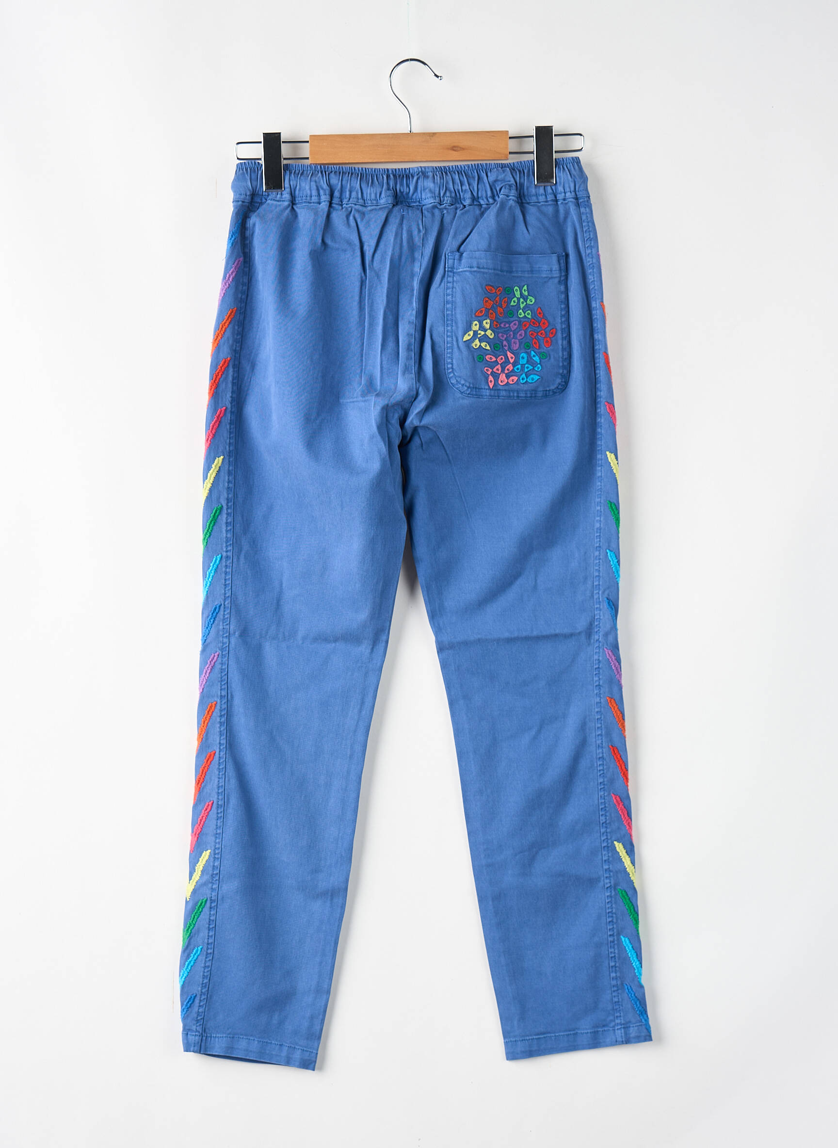 Pantalon drept albastru SACK'S femeie