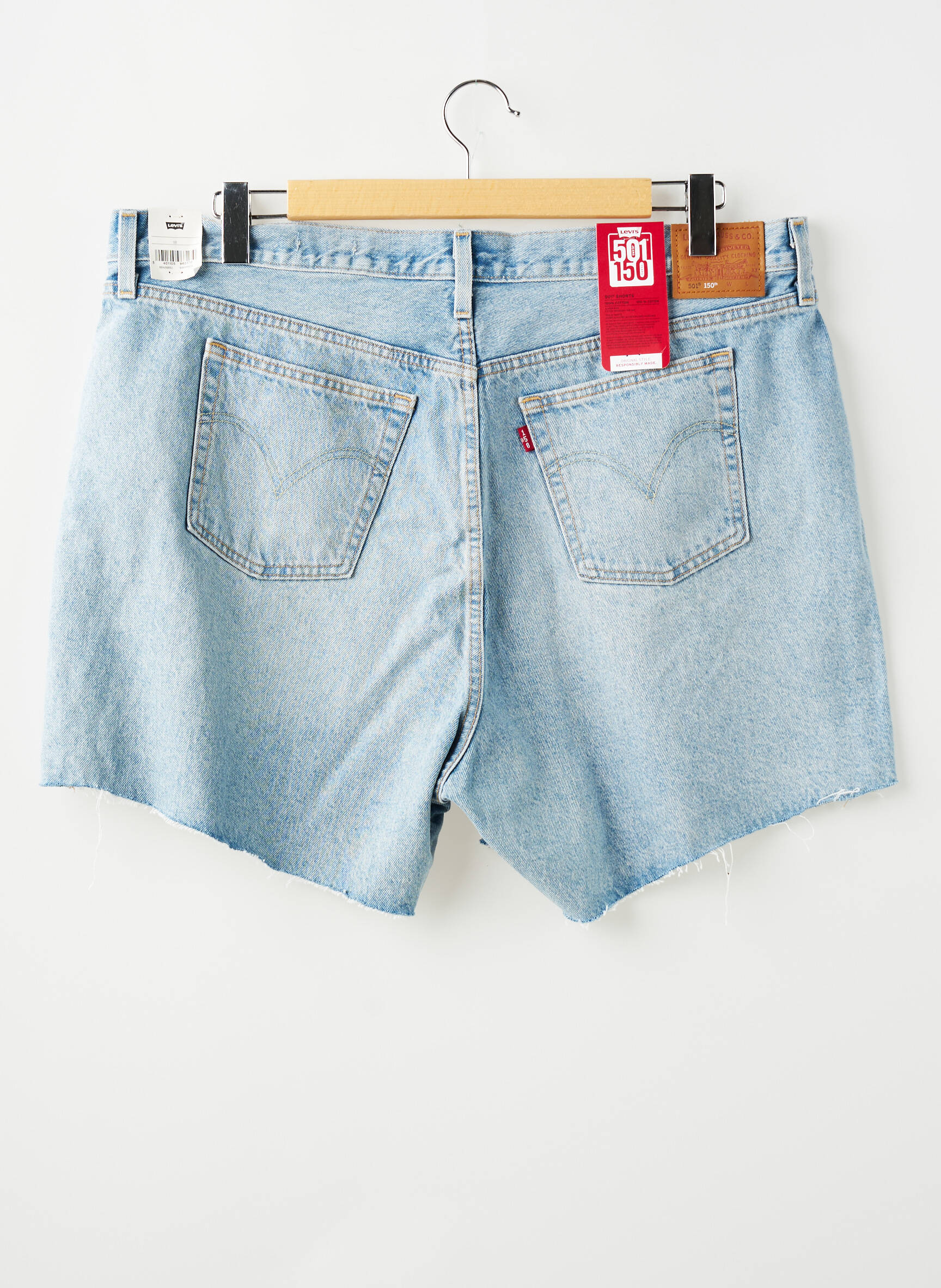 Șort albastru LEVI'S femeie