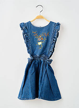 Rochie scurtă albastru THE NEW SOCIETY fată