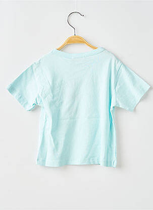 Tricou albastru THE NEW SOCIETY fată