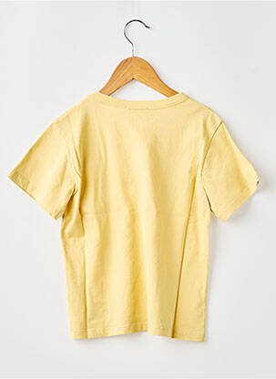 Tricou galben THE NEW SOCIETY fată
