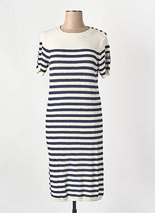 Rochie midi albastru LA PETITE FRANCAISE femeie