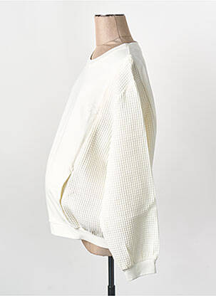 Tricou / top maternitate alb POLINA femeie