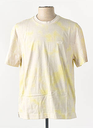 Tricou galben CALVIN KLEIN bărbat