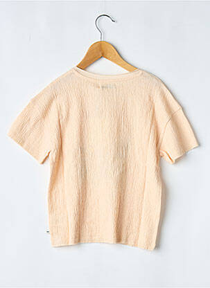Tricou portocalie THE NEW SOCIETY fată