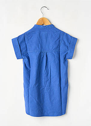 Rochie midi albastru BELLEROSE fată