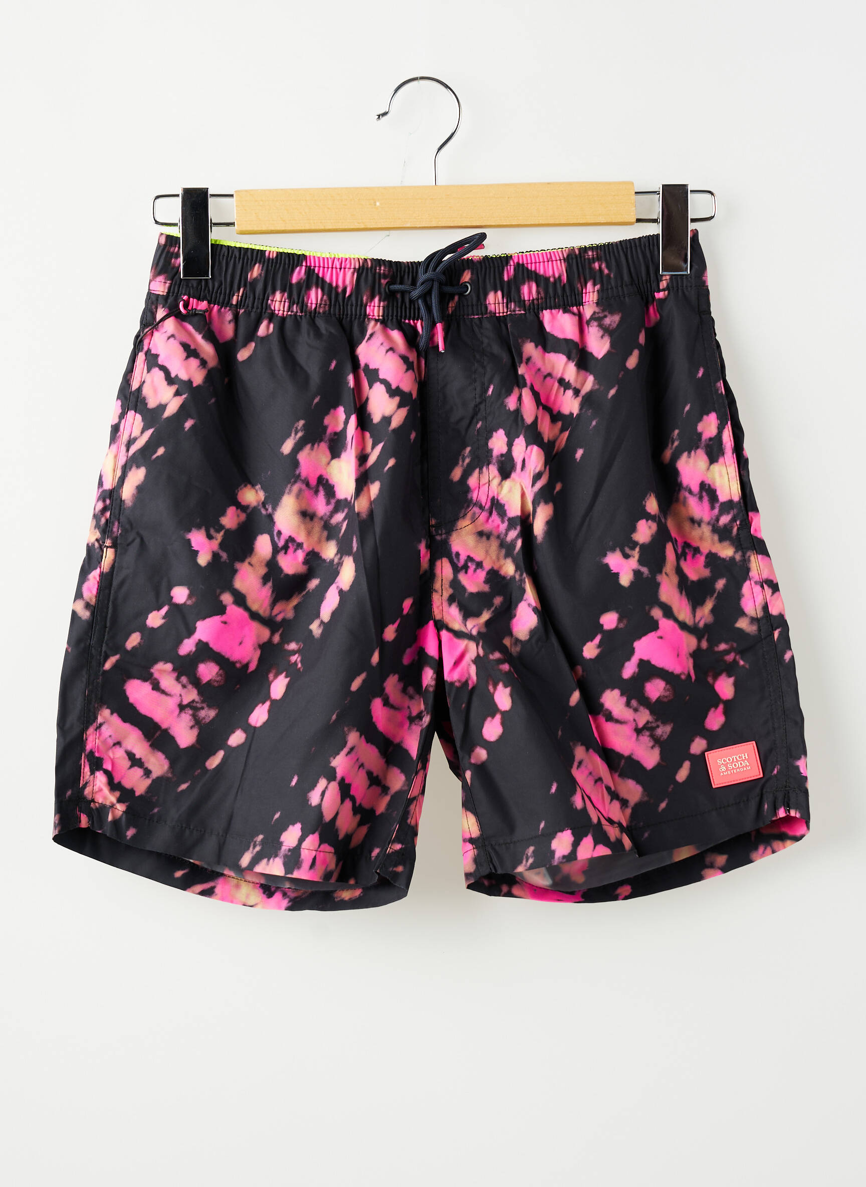 Șort de baie negru SCOTCH & SODA bărbat