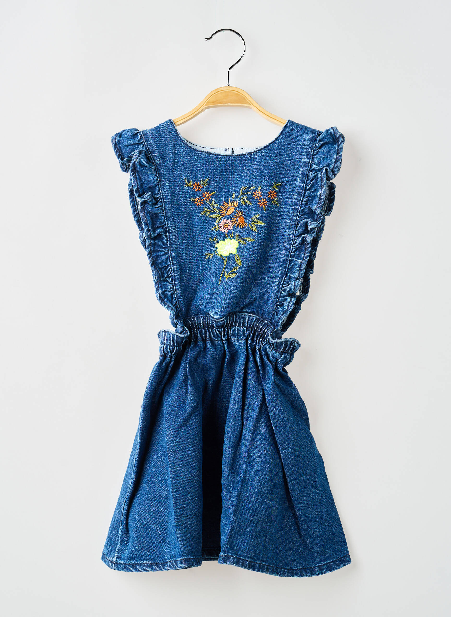 Rochie scurtă albastru THE NEW SOCIETY fată
