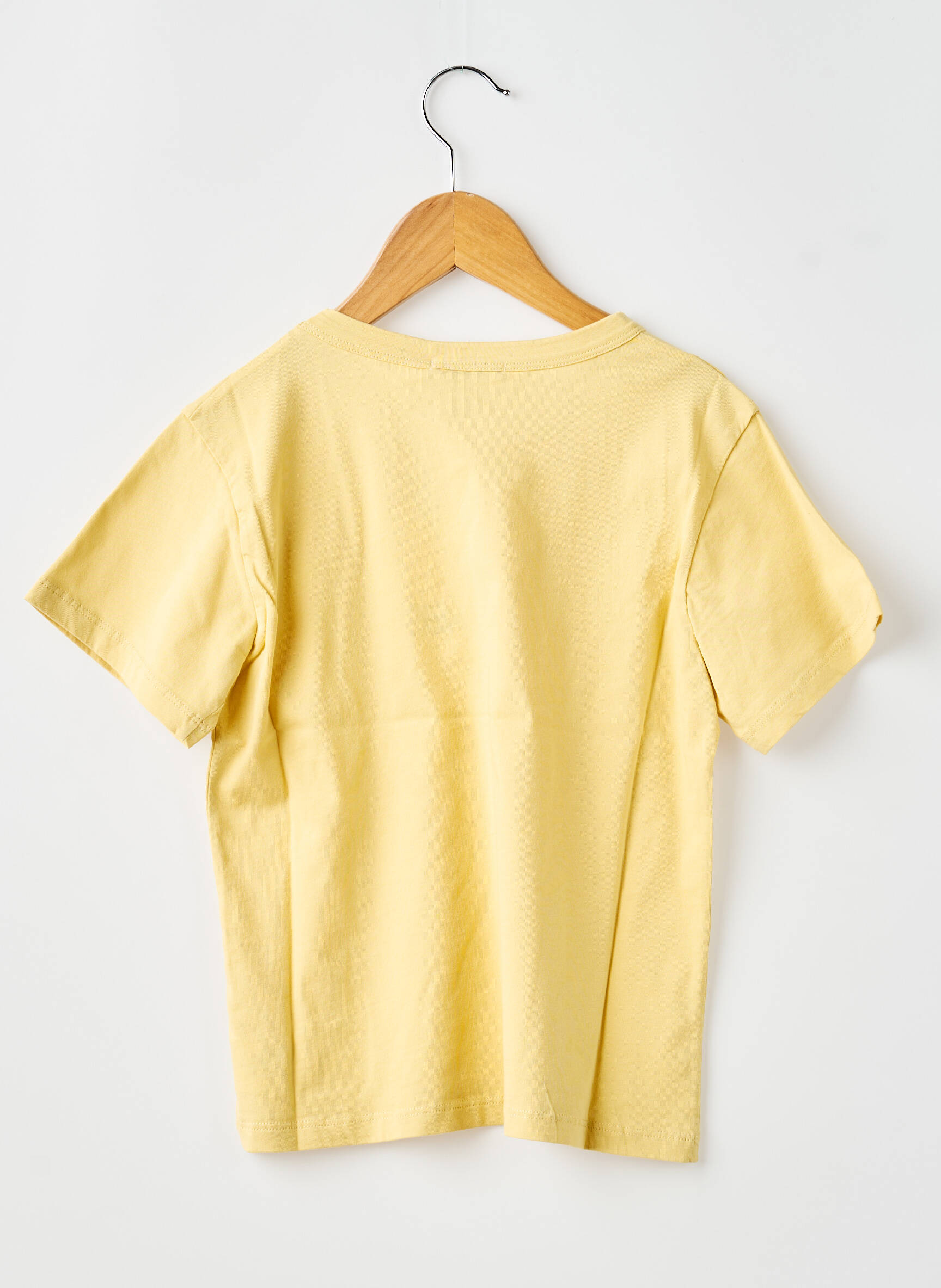 Tricou galben THE NEW SOCIETY fată
