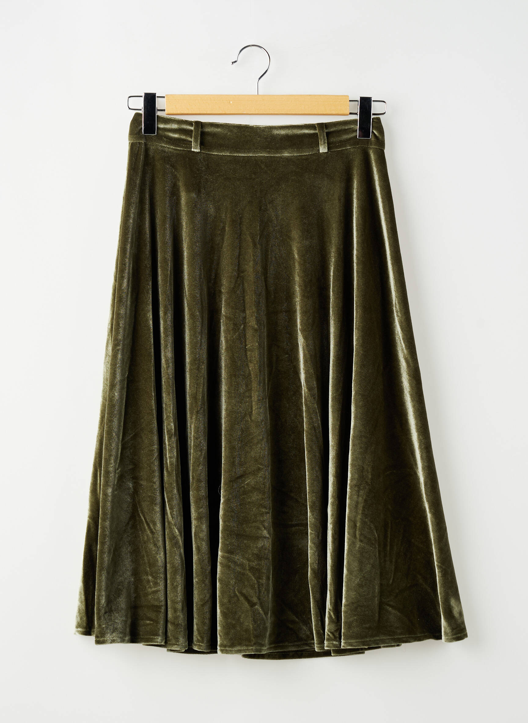 Fustă midi verde STELLA PARDO femeie