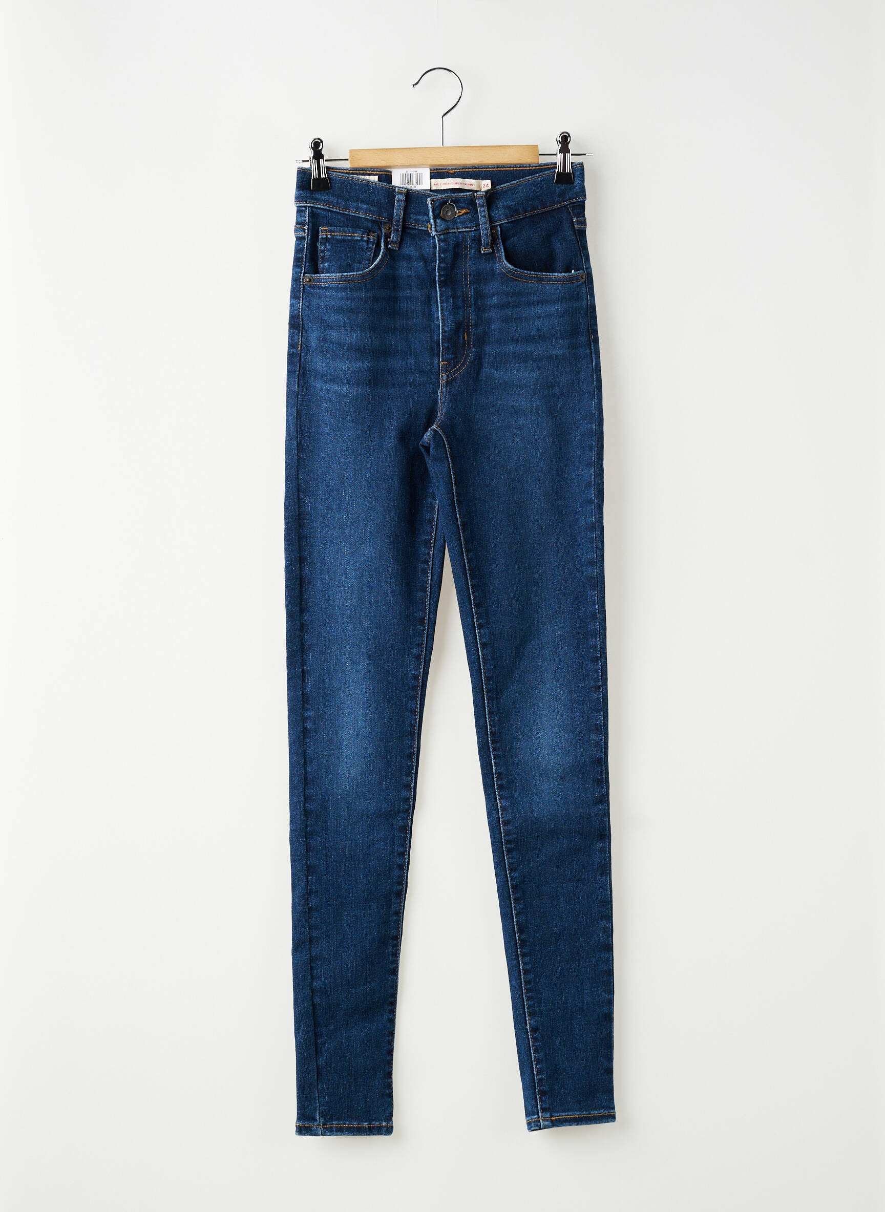 Blugi skinny albastru LEVI'S femeie