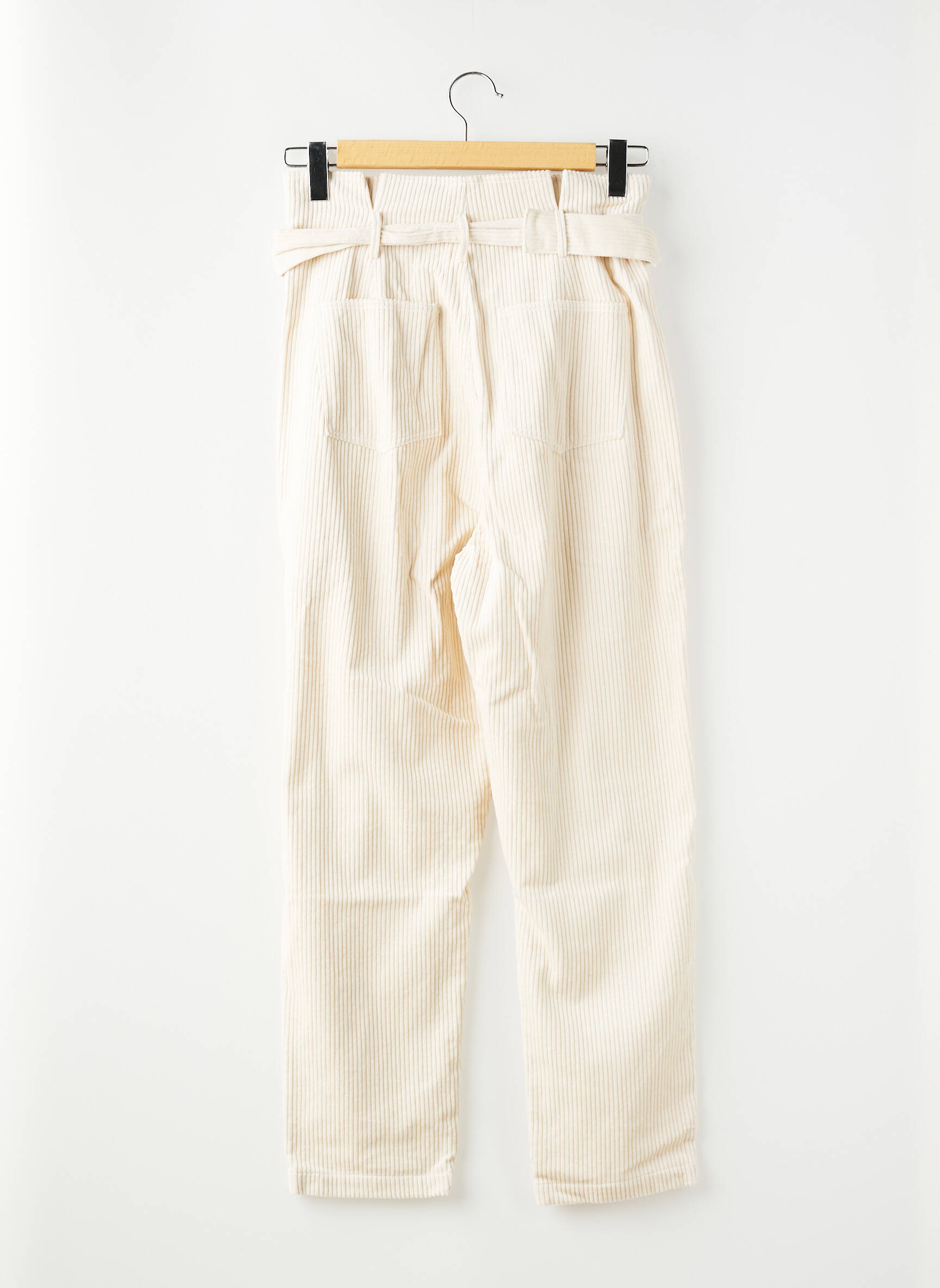 Pantalon drept bej MES DEMOISELLES...PARIS femeie