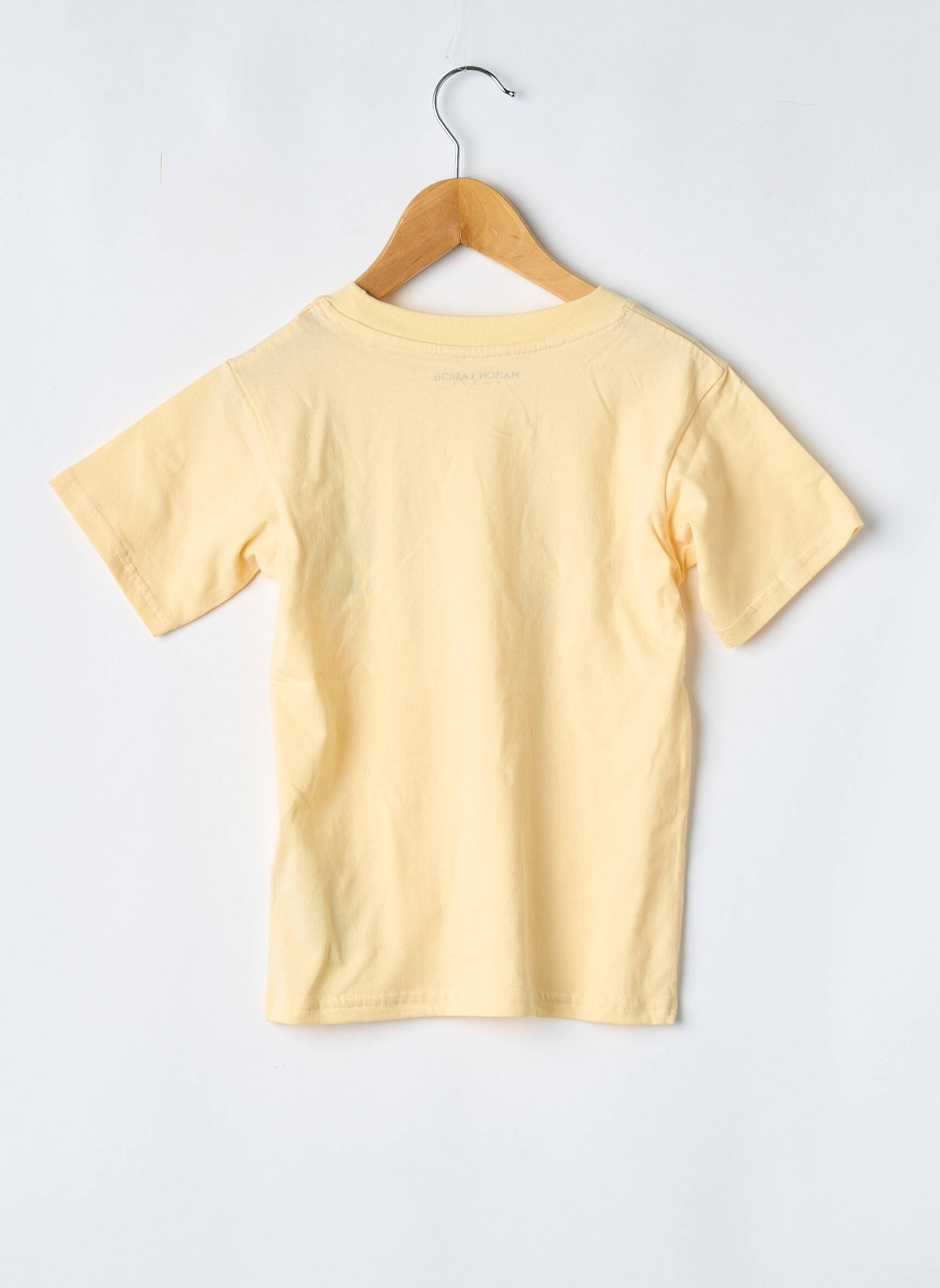 Tricou galben MAISON LABICHE fată