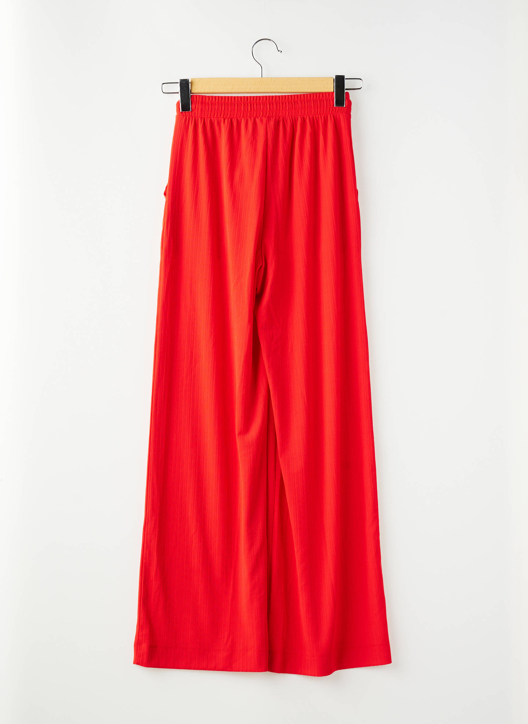 Pantalon larg portocalie MAX MARA femeie