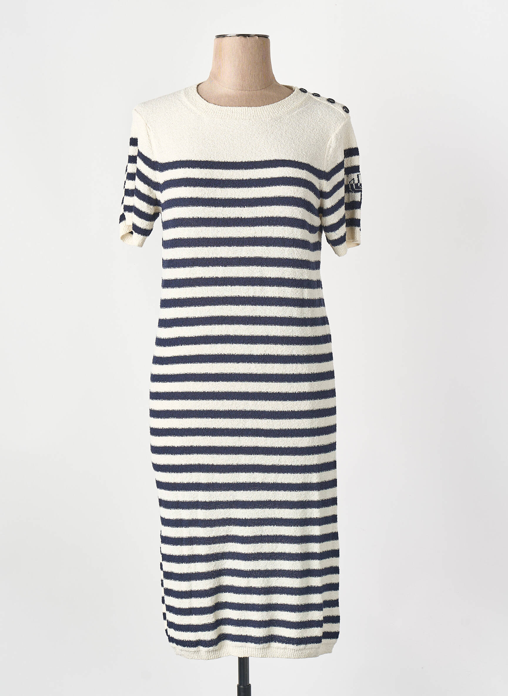 Rochie midi albastru LA PETITE FRANCAISE femeie