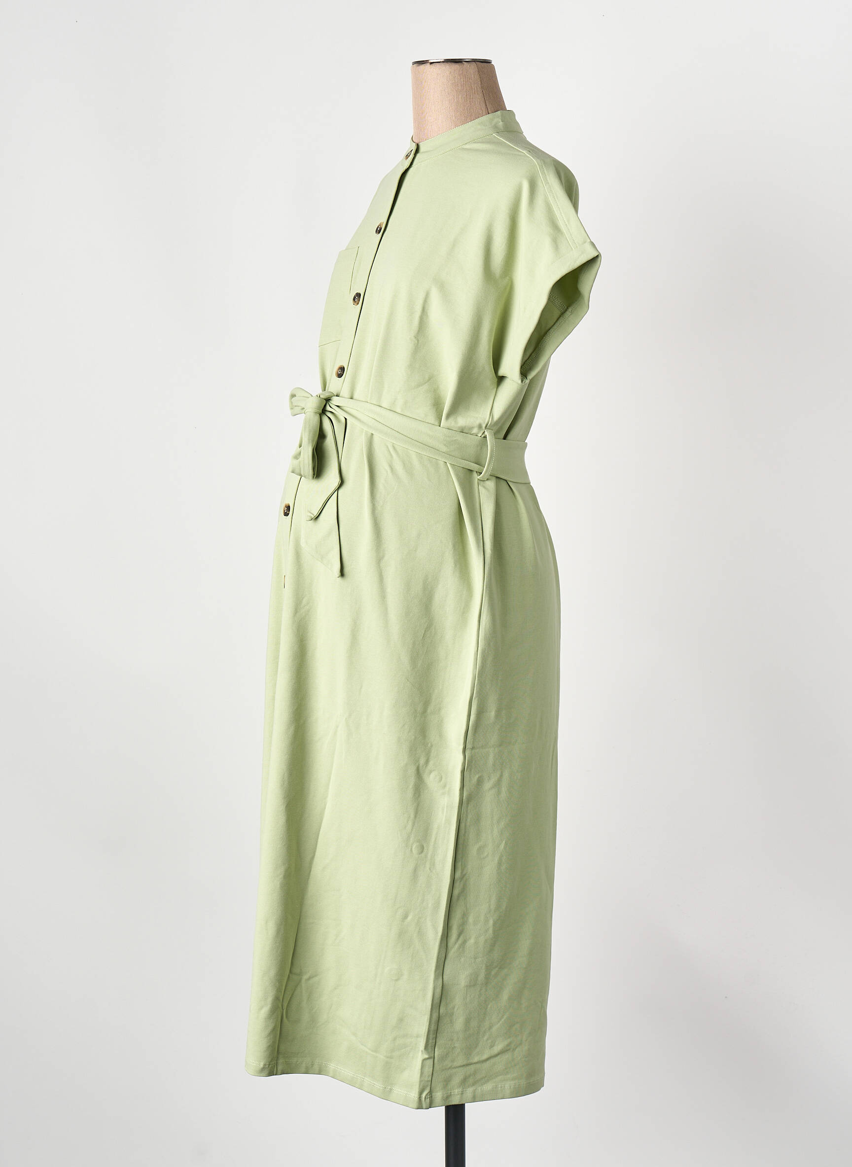 Rochie de maternitate verde SUPERMOM femeie
