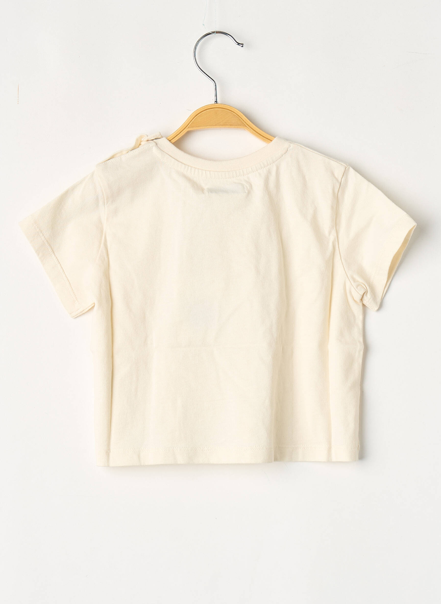 Tricou bej THE NEW SOCIETY fată