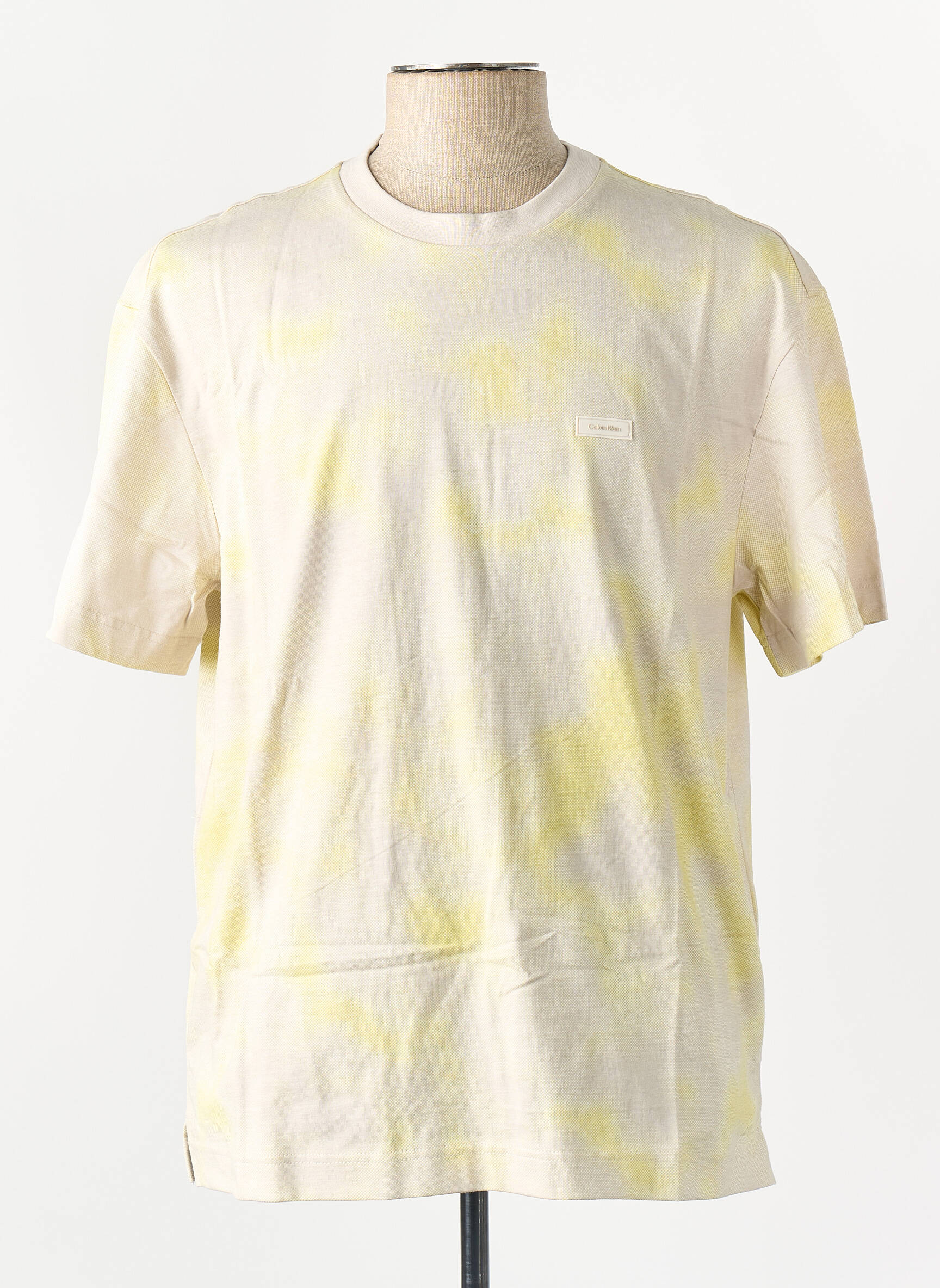 Tricou galben CALVIN KLEIN bărbat